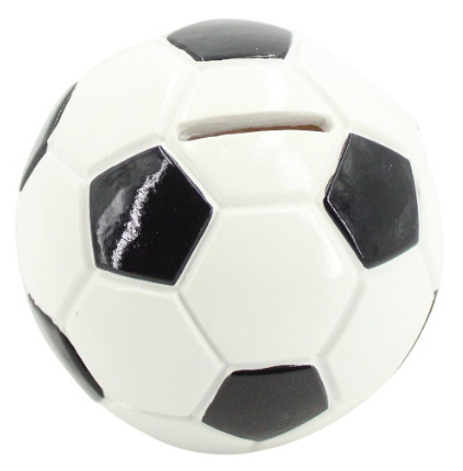 Tirelire ballon de soccer