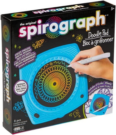 Spirograph électronique bloc à griffonner