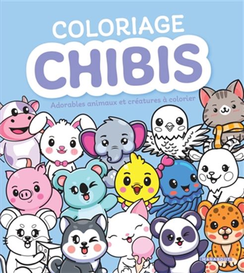 Coloriage Chibis - COLLECTIF