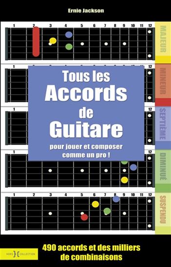 Tous les accords de guitare : pour jouer et composer comme un pro ! N. éd. - ERNIE JACKSON