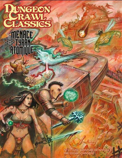 Menace tyran atomique : une aventure de niveau 5 #21 - EDGAR JOHNSON
