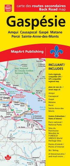 Carte Gaspésie - COLLECTIF