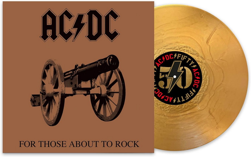 For Those About To Rock (We Salute You) (50ème anniversaire) (Vinyle - Or) - AC - DC