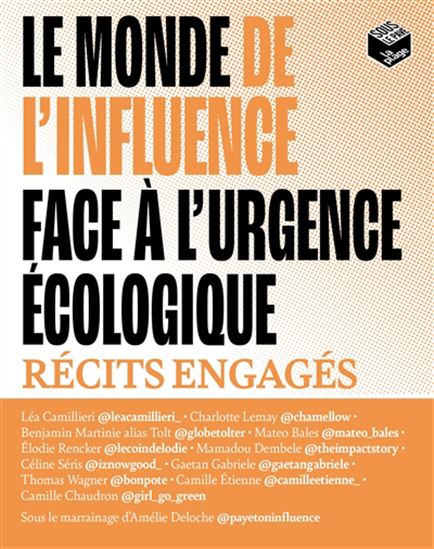 Le Monde de l&#39;influence face à l&#39;urgence écologique - COLLECTIF