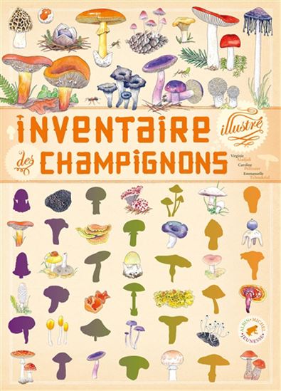 Inventaire illustré des champignons - VIRGINIE ALADJIDI & AL