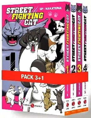 Pack promo Street fighting cat Cof. #01-04 - SP NAKATEMA