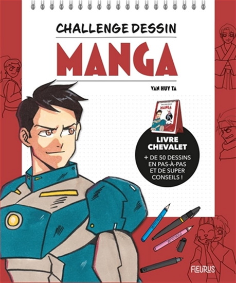 Chevalet challenge dessin : manga - VAN HUY TA