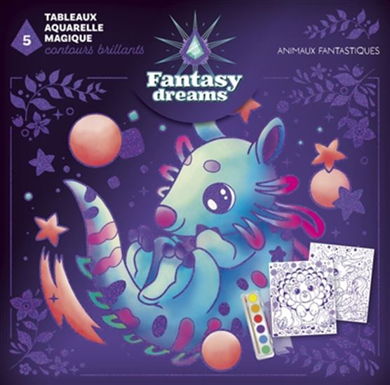 Animaux fantastiques : aquarelle magique - ARTEMISIA