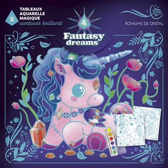 Royaume de cristal : aquarelle magique - ARTEMISIA