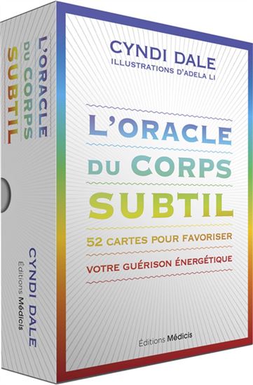 L&#39;Oracle du corps subtil : 52 cartes pour favoriser votre guérison énergétique Cof. - CYNDI DALE - ADELA LI