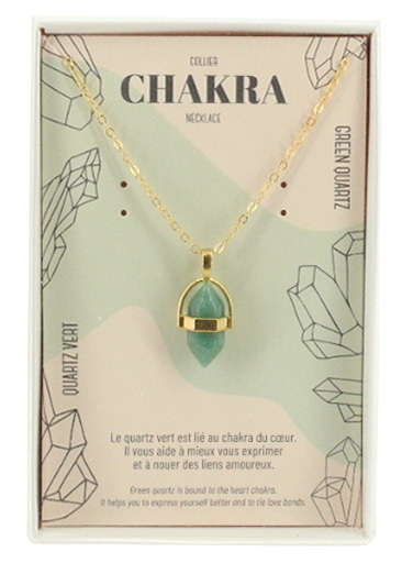 Collier cristaux 6AS