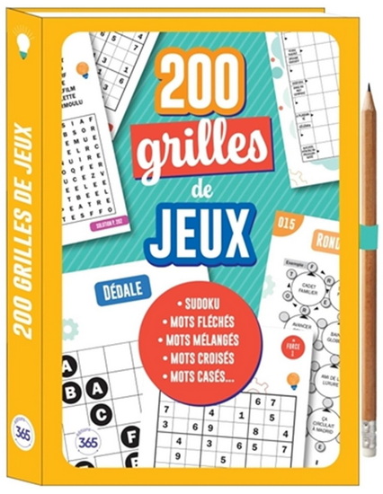 200 grilles de jeux - COLLECTIF