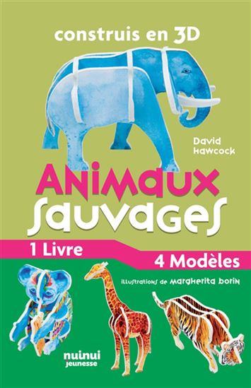 Animaux sauvages N. éd. - DAVID HAWCOCK - MARGHERITA BORIN