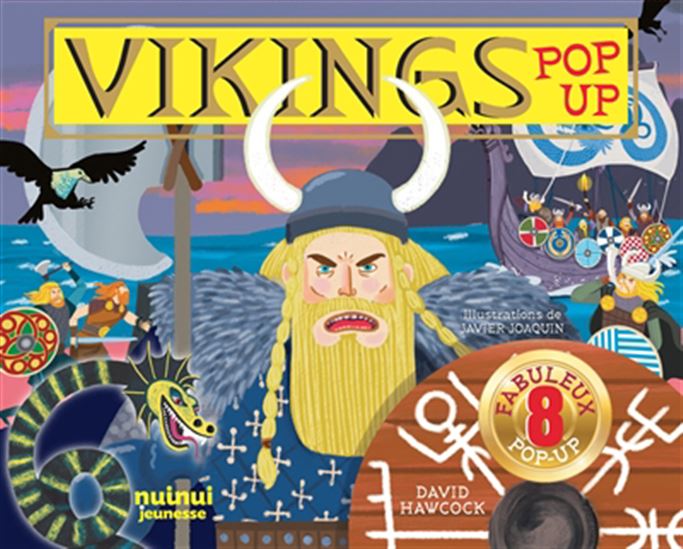 Vikings : pop-up N. éd. - DAVID HAWCOCK