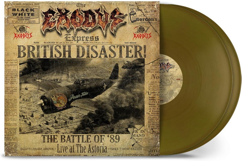 British Disaster: The Battle Of '89 (Live At The Astoria) (2 Vinyles - Or) - EXODUS