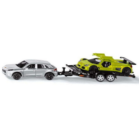 Voiture avec remorque