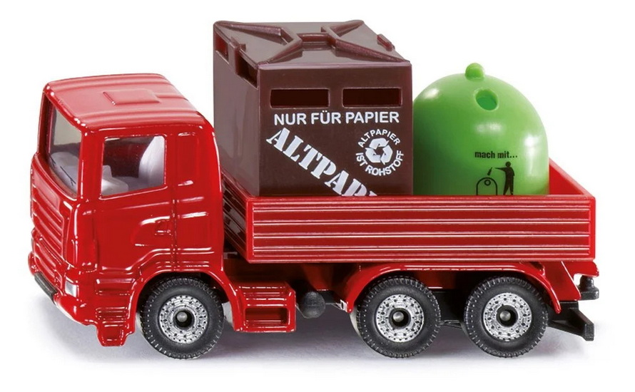 Camion de recyclage
