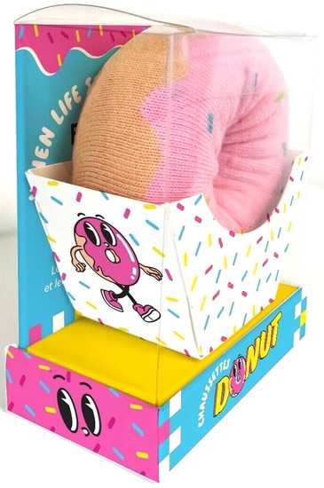 Coffret when life socks, eat a donut, love fraise - COLLECTIF
