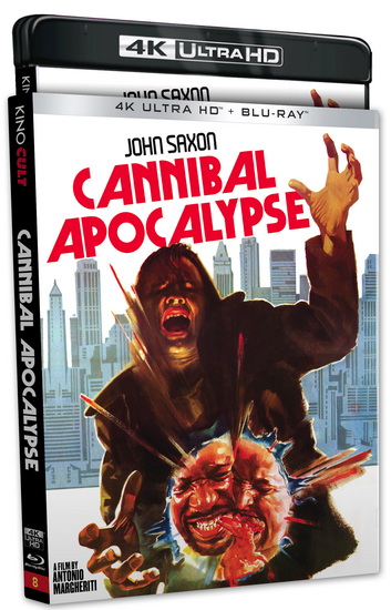 Cannibal Apocalypse akaCannibals in the Streets/Invasion of the Flesh Hunters (4K+Blu-ray)