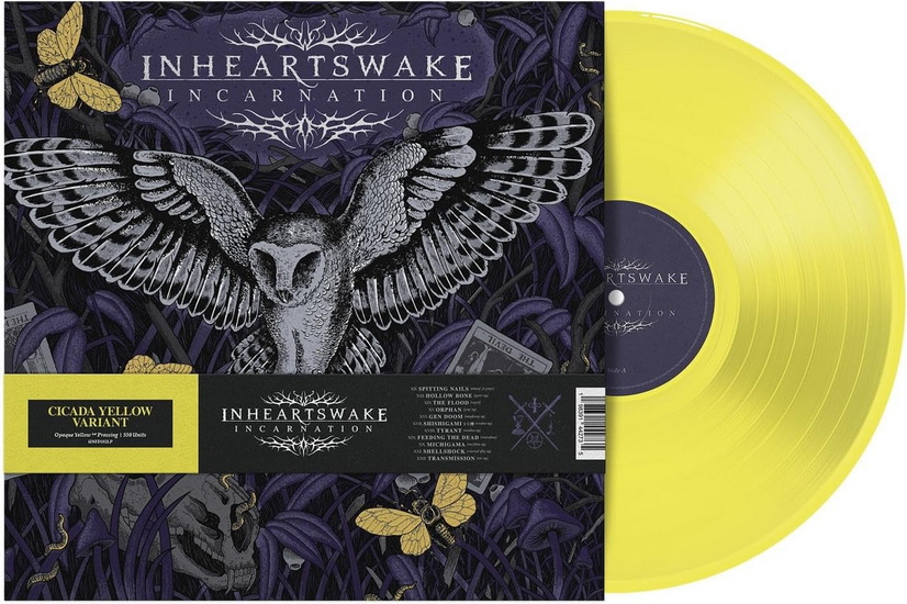 Incarnation (Vinyle - Cicada Jaune) - IN HEARTS WAKE