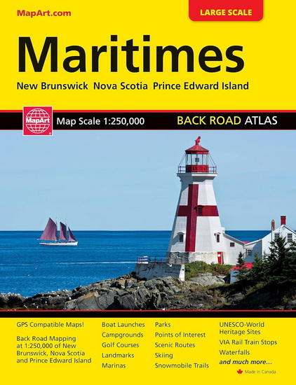 Atlas routier Maritimes N. éd. - COLLECTIF