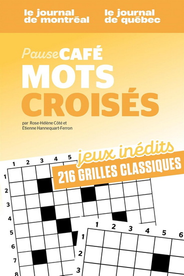 Mots croisés Vol. 3 #02 - ROSE-HÉLÈNE CÔTÉ - HANNEQUART-FERRON É