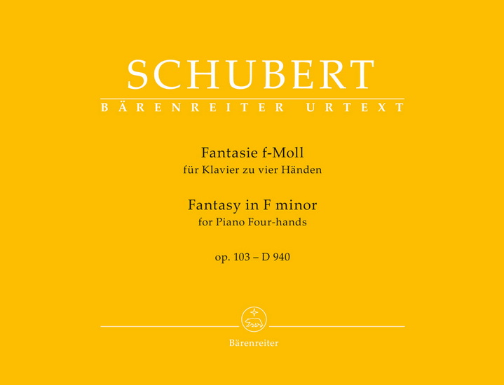 Fantasy In F Minor, Op. 103 D.140 (Piano 4 Mains) - FRANZ SCHUBERT