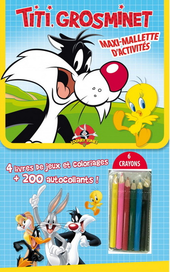 Maxi-malette d&#39;activités : Titi, Grosminet et tous leurs amis ! - COLLECTIF