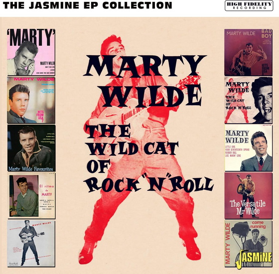 Wild Cat Of Rock ‘N’ Roll, The - The Jasmine EP Collection - MARTY WILDE