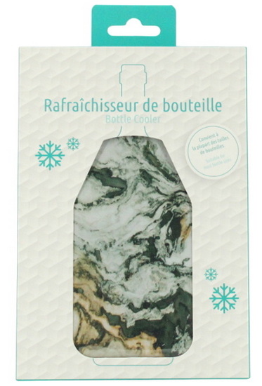 Rafraîchisseur de bouteille blanc