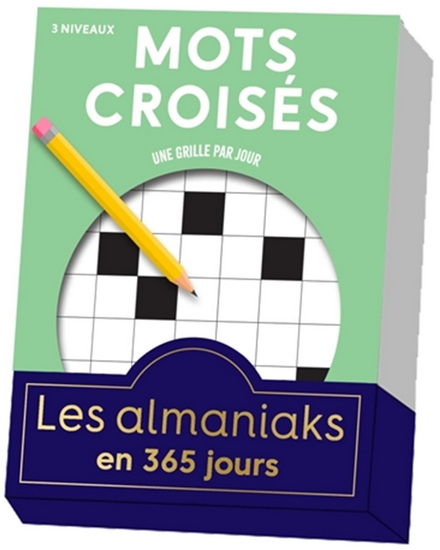 Mots croisés : une grille par jour - COLLECTIF
