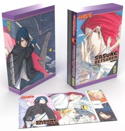 Naruto : Sasuke Retsuden #02 : fourreau + cale - JUN ESAKA - SHINGO KIMURA