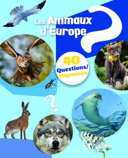 Les Animaux d&#39;Europe - COLLECTIF