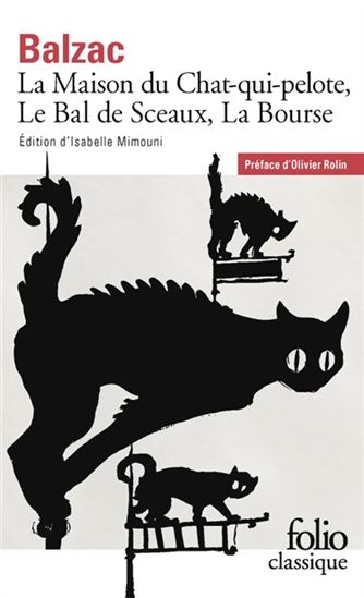 La Maison du Chat-qui-pelote N. éd. - HONORÉ DE BALZAC