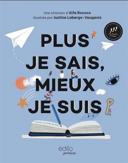 Plus je sais, mieux je suis - JUSTINE LABERGE-VAUGEOIS - ALFA ROCOCO