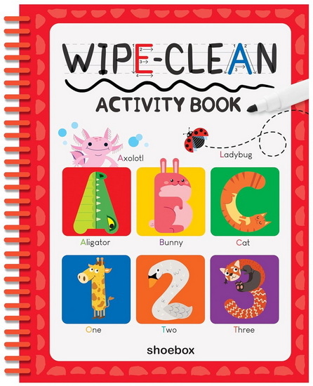 Wipe Clean Activity Book - CLAIRE CHABOT