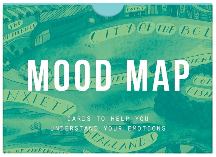 Mood Map: 60 cards to help us define and explain our emotions - COLLECTIF