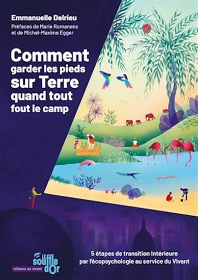 Comment garder les pieds sur Terre quand tout fout le camp - EMMANUELLE DELRIEU