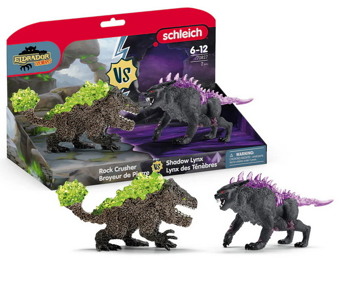 Figurines Shadow lynx contre Rock Crusher