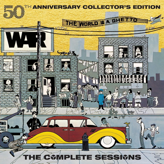 World Is A Ghetto, The: The Complete Sessions (4 CD) - WAR