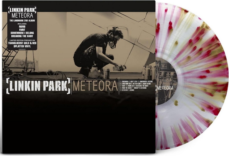 Meteora (Vinyle - Translucide Or et Paillettes Rouge) - LINKIN PARK