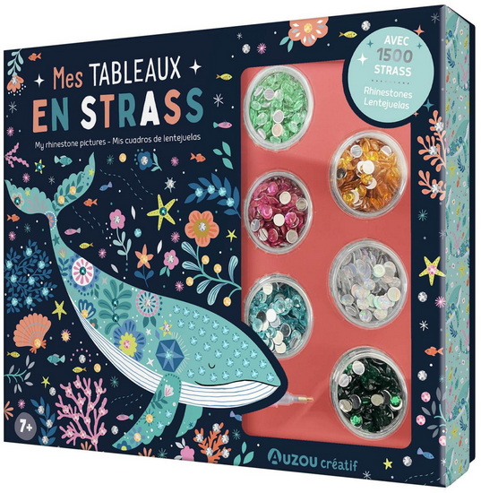Mes tableaux scintillants en strass Cof. - JANINE BETHAN