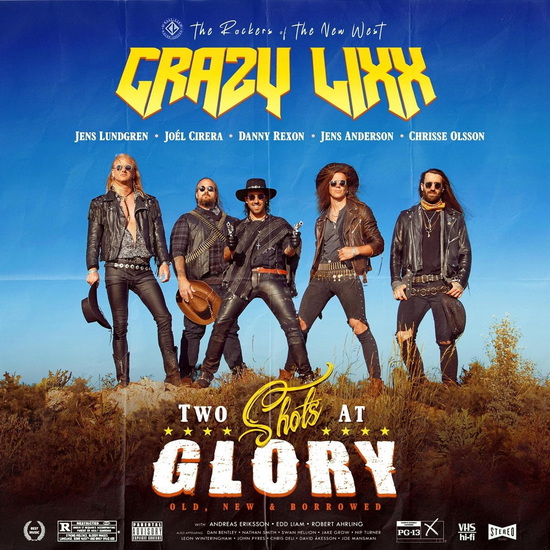 Two Shots At Glory (Vinyle - Bleu Limited) - CRAZY LIXX
