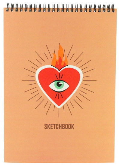 Sketchbook coeurs 50p