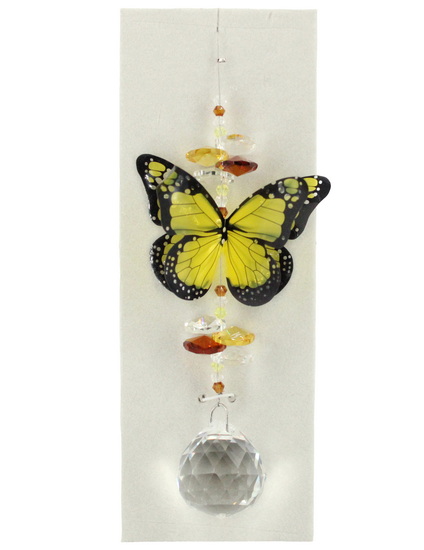 Attrape-soleil papillon Jaune