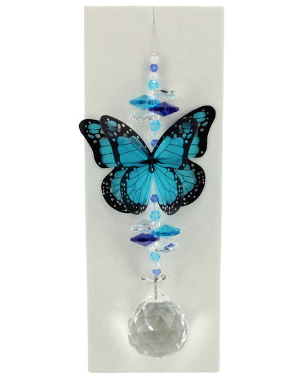 Attrape-soleil papillon Bleu