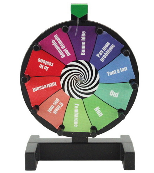 Roulette à réponses de bureau