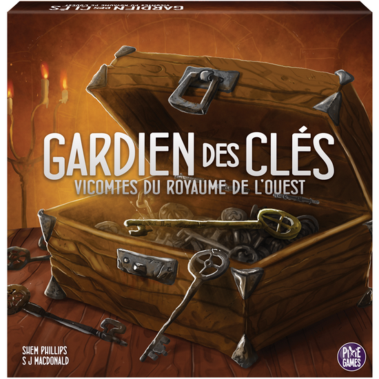 Vicomtes du Royaume de l&#39;Ouest deuxième extension gardien des clés