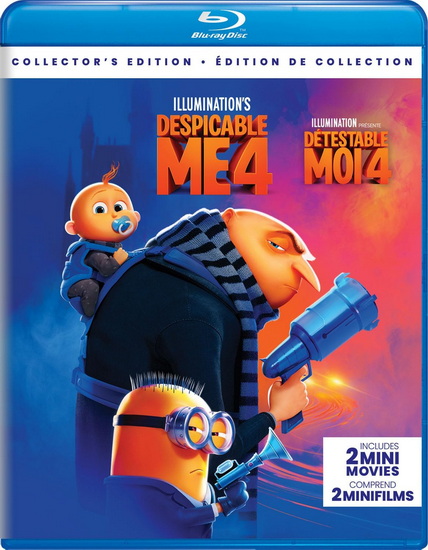 Despicable Me 4 (Détestable moi 4) (Blu-ray) - CHRIS RENAUD - PATRICK DELAGE