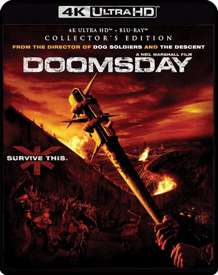 Doomsday (2008) (Éd. de collection) (4K+Blu-ray)